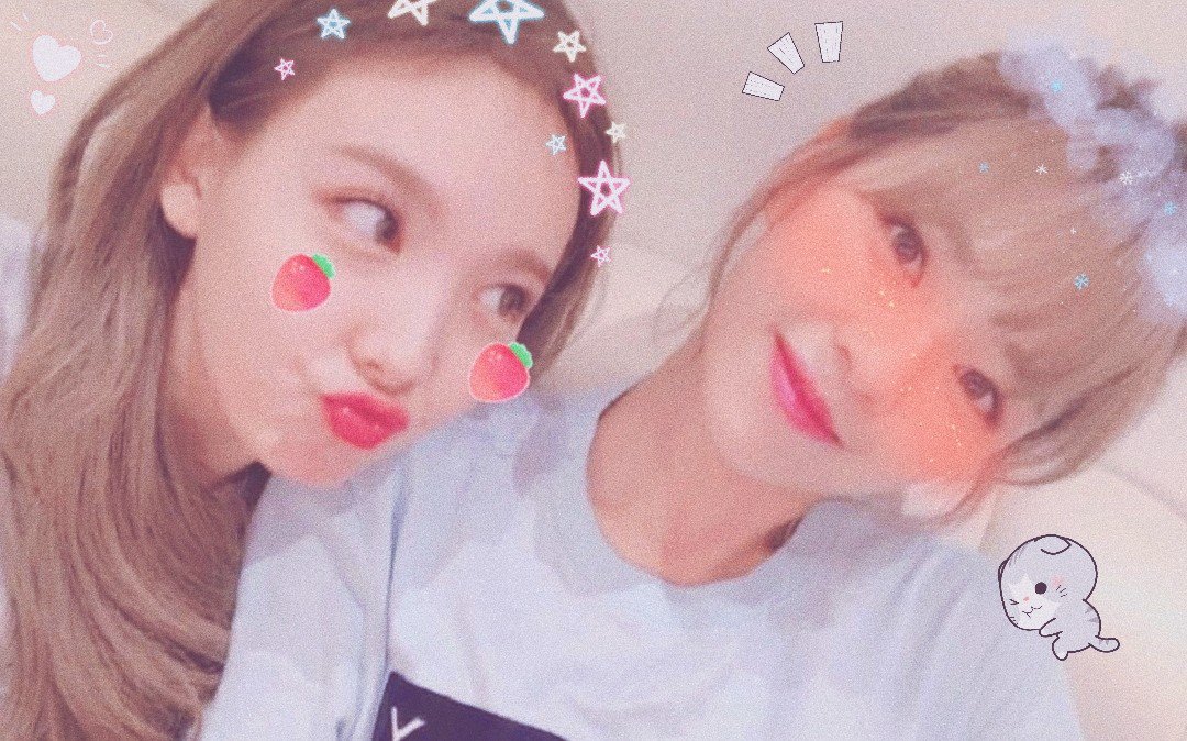 ⠀
⠀⠀˚₊· ͟͟͞͞➳❥ #정연 + #나연 #2yeon ଘ(੭*ˊᵕˋ)੭ 
⠀