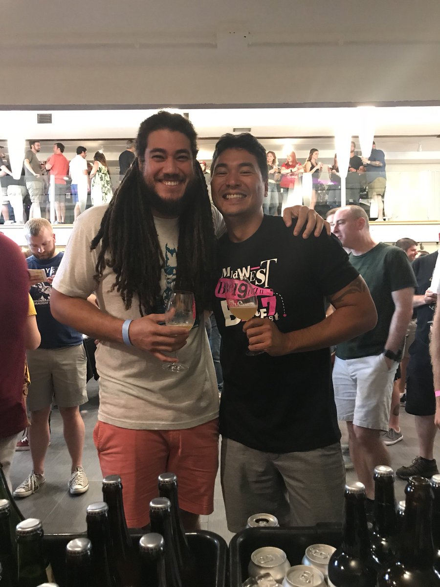 Great fest, my friend! So honored to be apart of it. #MWBBF2018 #alittlecolortotheindustry <a href="/PerennialBeer/">Perennial Artisan Ales</a> <a href="/pwymore/">Phil Wymore</a>
