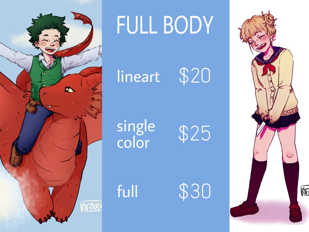 oftooru's tweet image. [RTs💖] Emergency commissions open!

My home country is going through a horrible humanitarian crisis and I really need help to support my parents and pay off my school expenses.

Paypal+USD only
Contact through DMs
Unlimited spots until further notice!