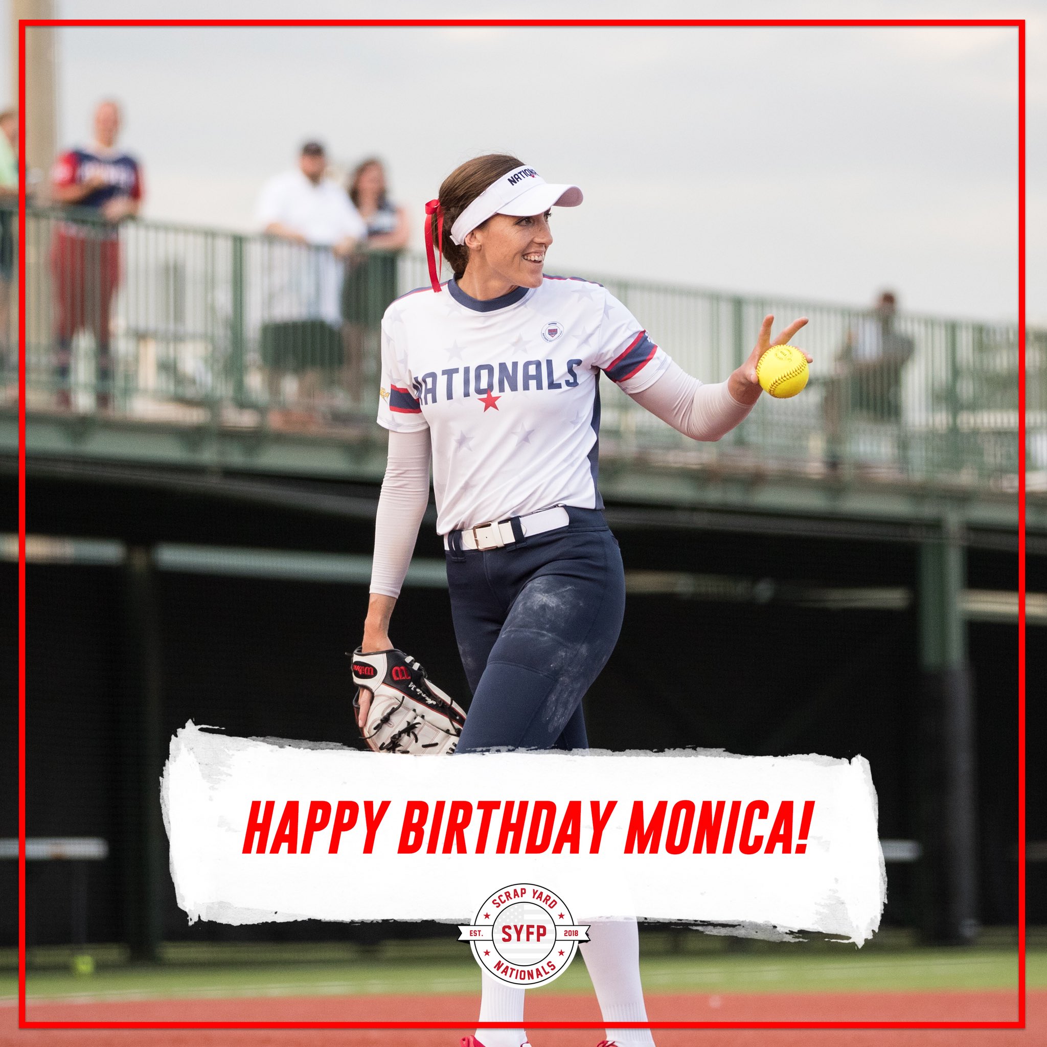 Help us wish a very Happy Birthday to THE Monica Abbott!   