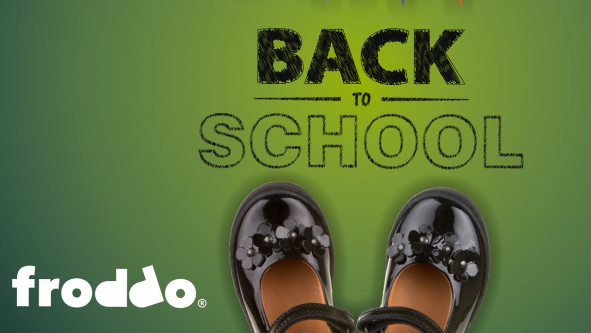 FroddoUk's tweet photo. Who's ready for the back to school rush? Make sure you check out our #froddo school shoes at one of our lovely retailers across UK and Southern Ireland! 📚✏️👞

#school #schoolshoes #backtoschool https://t.co/1B2zOpnuvK