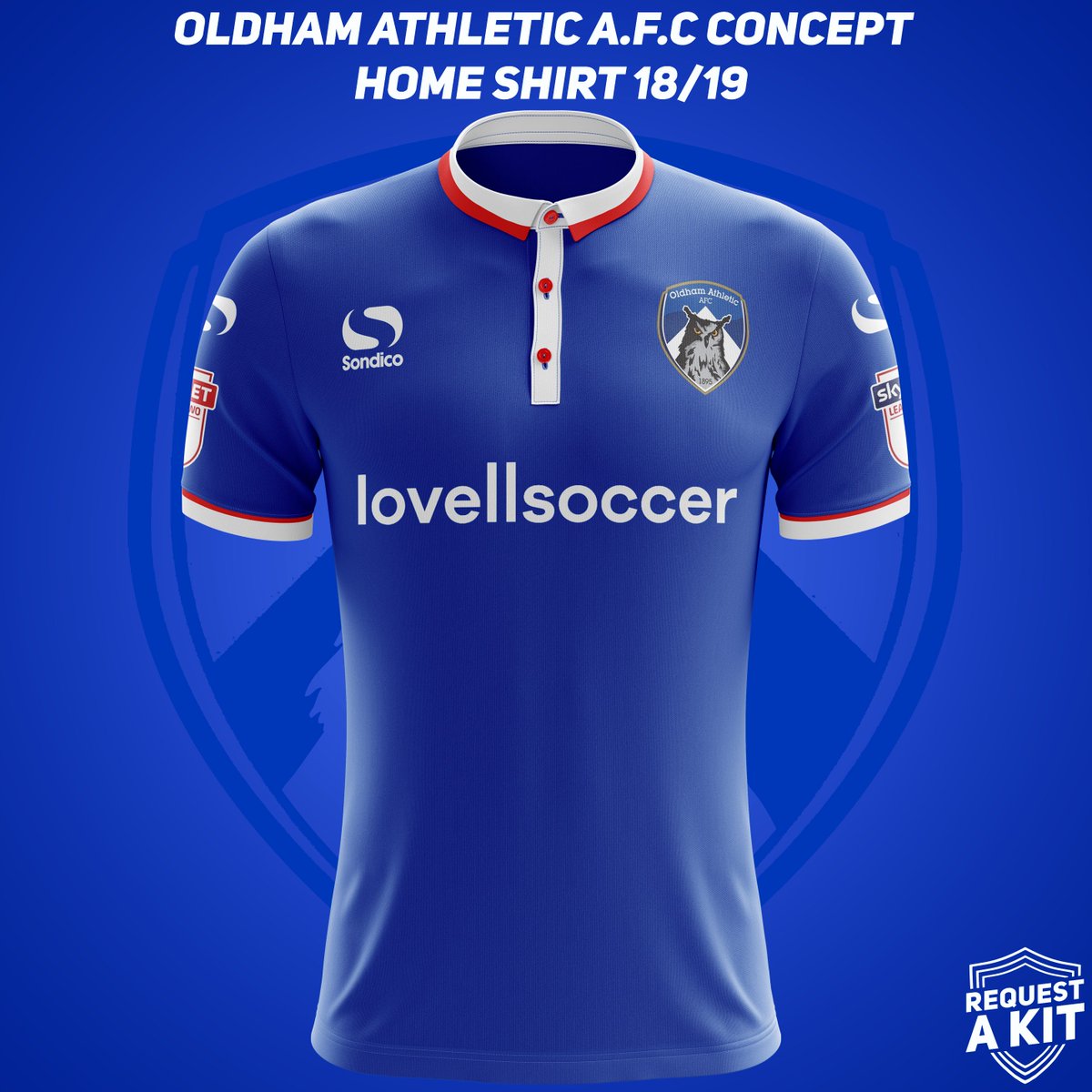 oldham athletic new kit