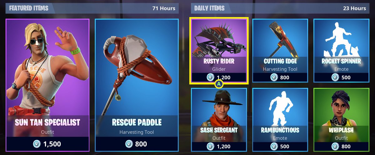 Fortnite Daily Item Shop Tracker Fortnite Battle Royale Art