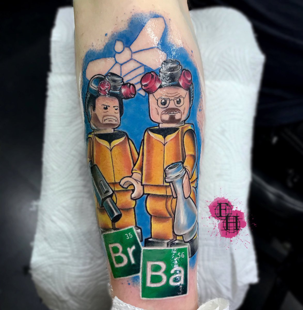 I just realized where Jesses tattoo is from  rbreakingbad