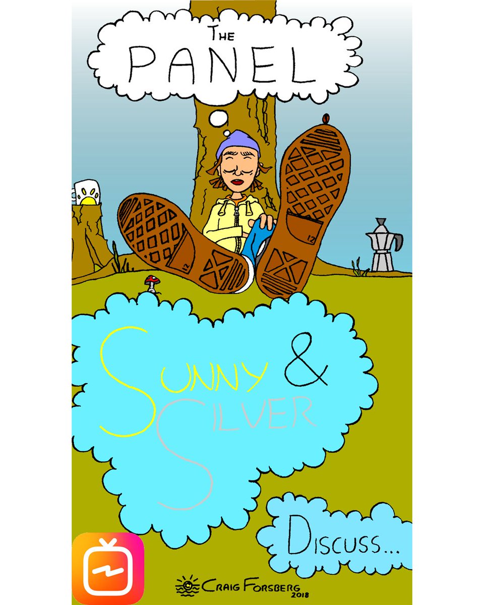 CraigForsberg's tweet photo. First episode of my new series... "Sunny And Silver" Posted on #IGTV !!! #artist #animated #animation #drawing #cartoon #comedy #comic #creative #fun #funny #humour #IJustLike #illustration #lol #Silver #Sunny #SunnyAndSilver #ThePanel #CraigForsberg https://t.co/9qDU2j4gGh