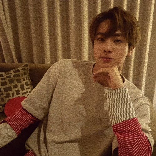 perhaps he's handsome