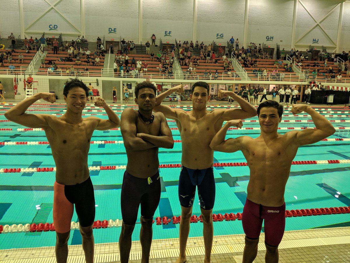 TheeKarlKrug's tweet photo. #SpartansAquaticClub 15-16 boys taking down the 400 LC Medley Relay Record that stood for 35 years! Small team, BIG RESULTS! @GA_Swimming https://t.co/cL1hsTGMg4
