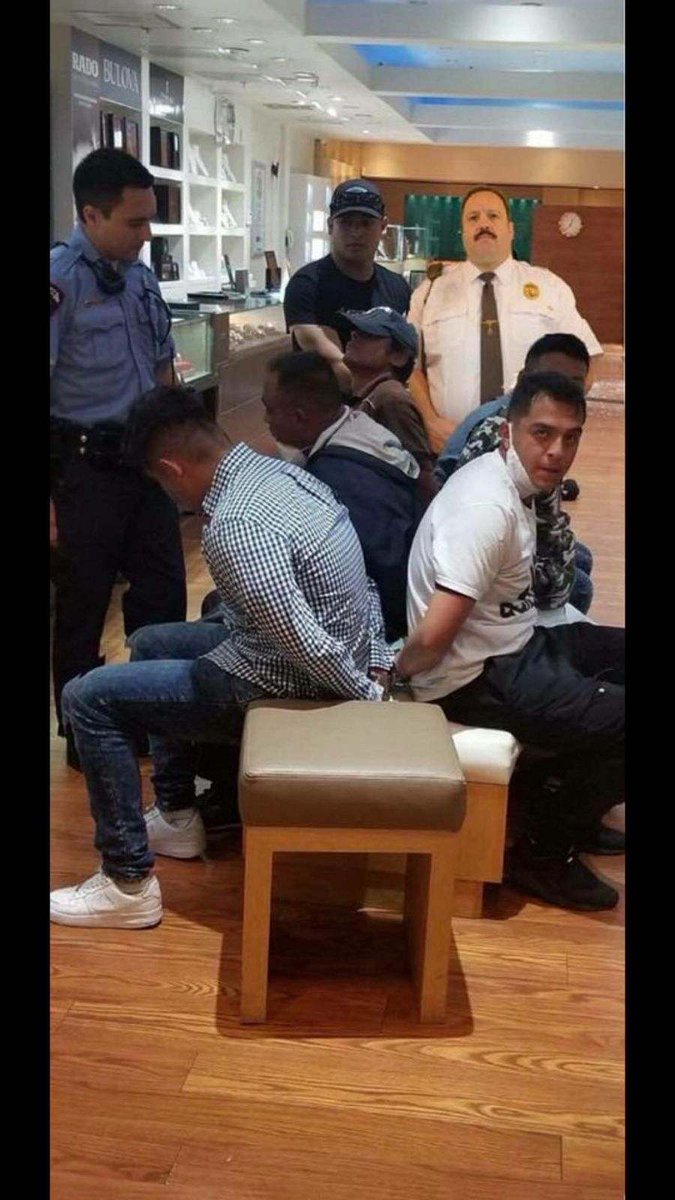 jaycantu's tweet photo. @KevinJames we had a burglary at our mall in Mcallen Texas thwarted today. https://t.co/yMXxXMd2da