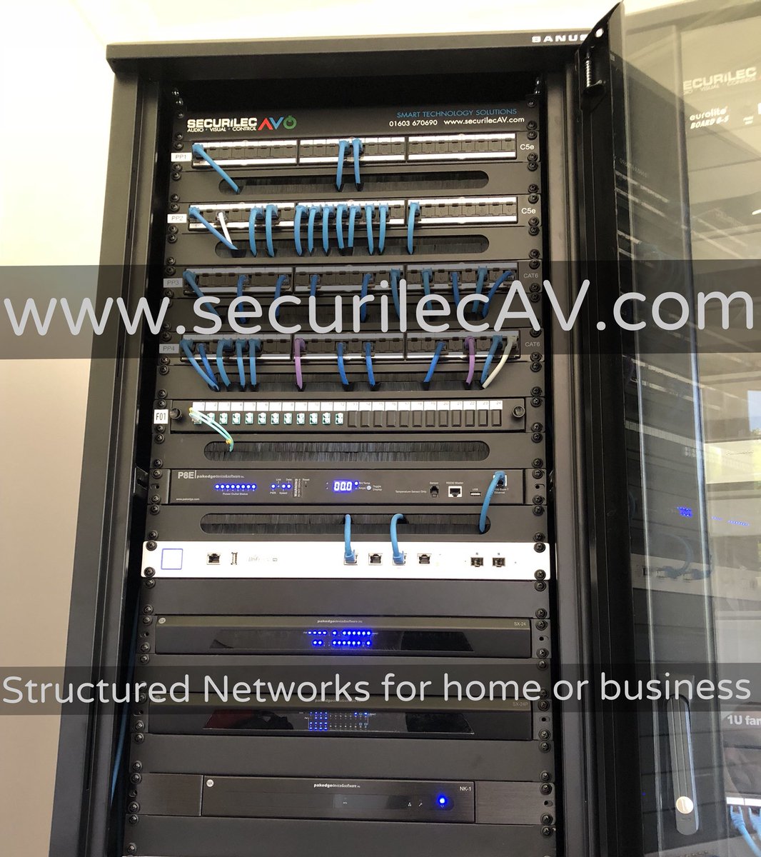 SecurilecAV's tweet photo. A reliable #network should be at the centre of every #smarthome or #business
For completely #structurednetworks #wirelessnetworks #homeautomation systems and more - contact us at SecurilecAV.
https://t.co/zoicnL5JII
#WiFi #datanetworks #hometechnology #dataracks @ubnt @pakedge https://t.co/3nXhiYyqcb