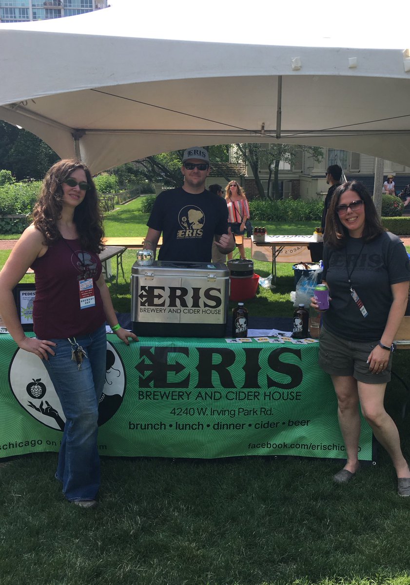 ErisChicago's tweet image. Great weather and friendly crowd @SLoopBeerFest