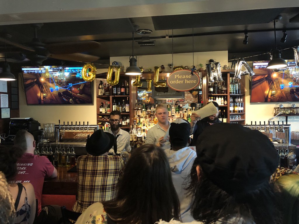 LAstreamnet's tweet photo. The @TheGuildhallBar one year anniversary and @overwatchleague finals are happening now! If you’re in the neighborhood, stop on by! https://t.co/12IHYXcpQG