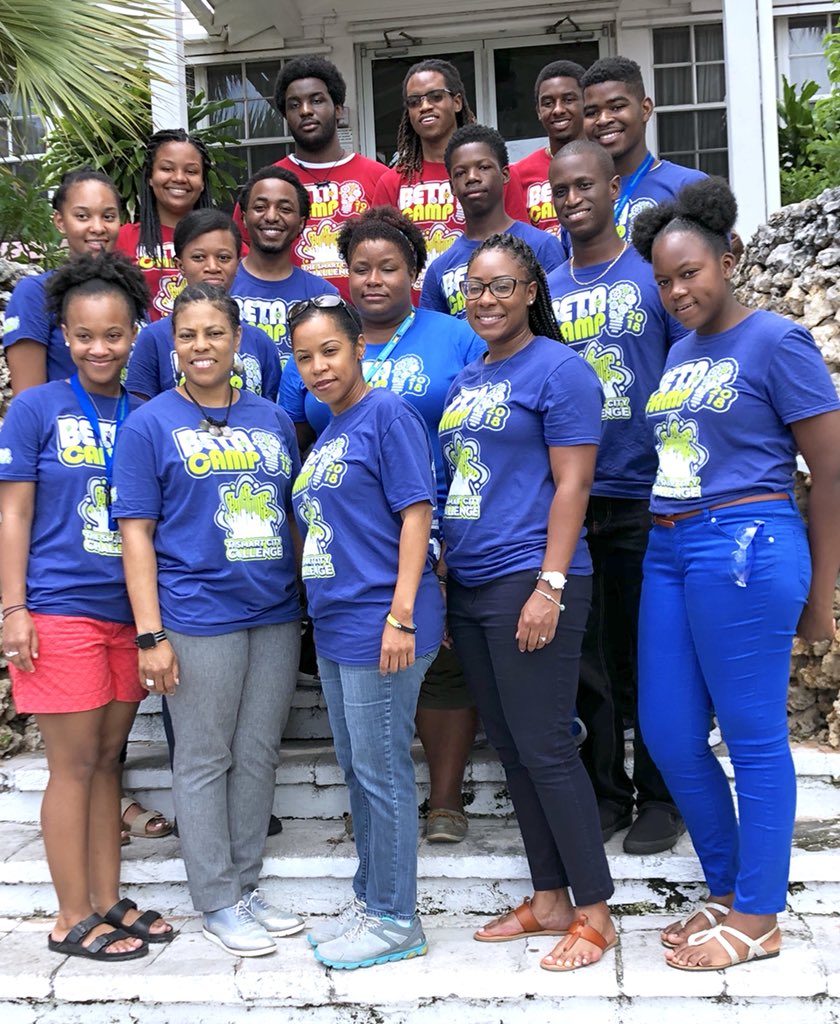 Kim_LaGrue's tweet photo. We need smart cities across the globe to improve life for all citizens. While some cities are further along than others, all must include the current and future problem solvers to get the work done. I’m with you Bahamas - @BETAC242 is off to a great start! https://t.co/6LBPPC0RN3