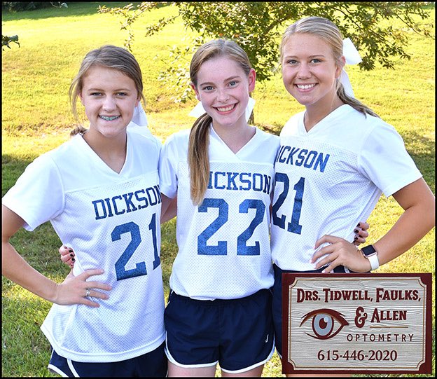 Shout out to Dickson County cheerleaders Mackenzie Buchanan, Reagan Sellers, Katelyn Steele on being named to the All-American squad.