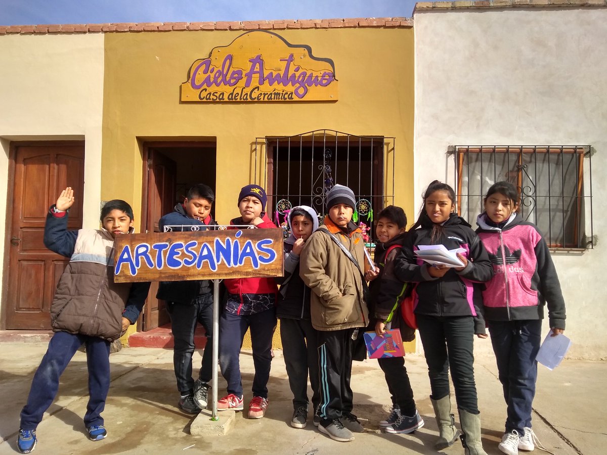 luisyap18's tweet photo. Los Pequeños Periodistas el sábado 21 de julio visitaron los locales comerciales de artesanos dónde venden sus artesanias: Mercado artesanal, Cielo antiguo, Red de turismo Campesino y Mistiko CAI N°46 San Carlos https://t.co/0TEJ7ncbFv