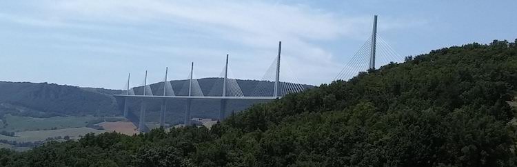 authorzoesharp's tweet photo. What's better than driving across the #MillauBridge once? Turning around and driving back over it again! https://t.co/zc41x73DoH