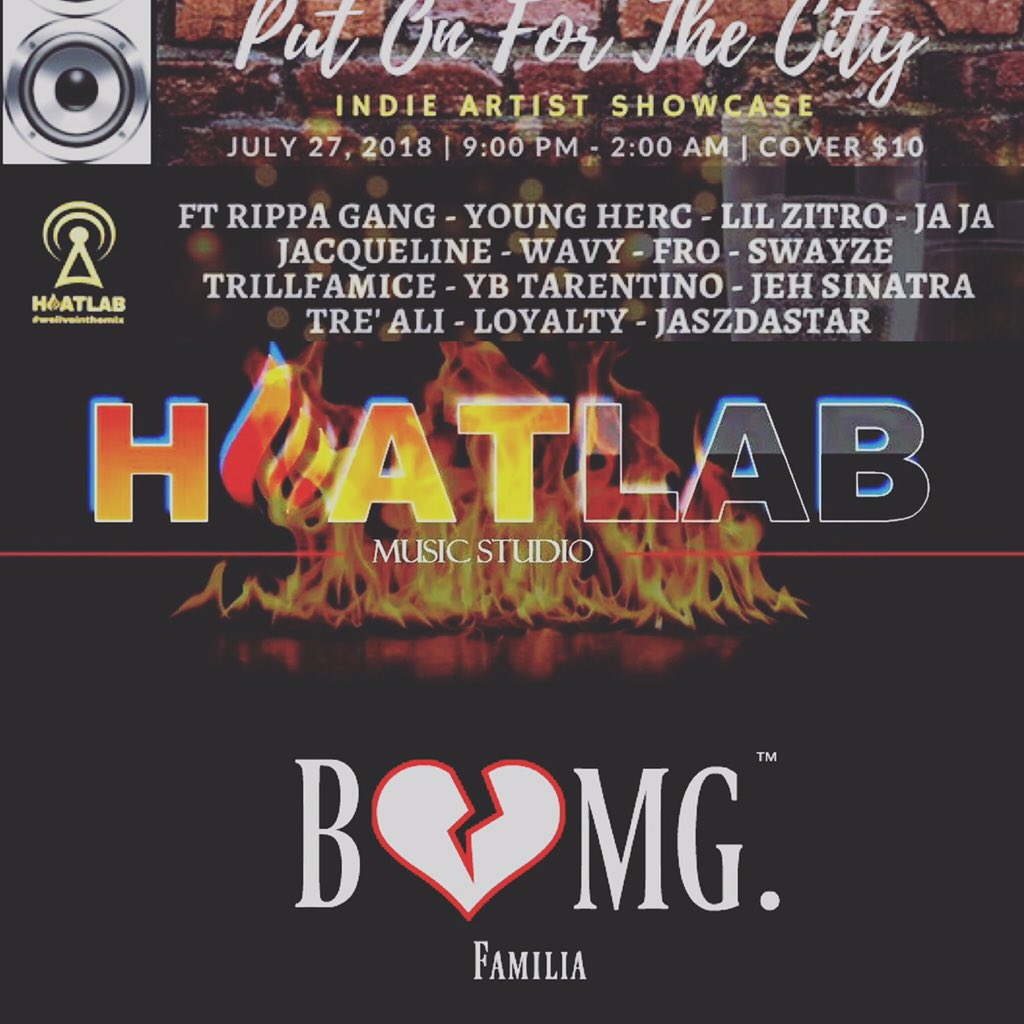forever86inc's tweet photo. Take 2 For The City in the books! Amazing showcase. S/O to all the artists that graced the stage last night @YBTarentino @TrillFamIce @JehSinatra and many more!!! Next showcase coming soon from The Family & @heat_lab ๐พ๐พ๐๐ #NewOrlando #POFTC https://t.co/9lsh6K7rGR