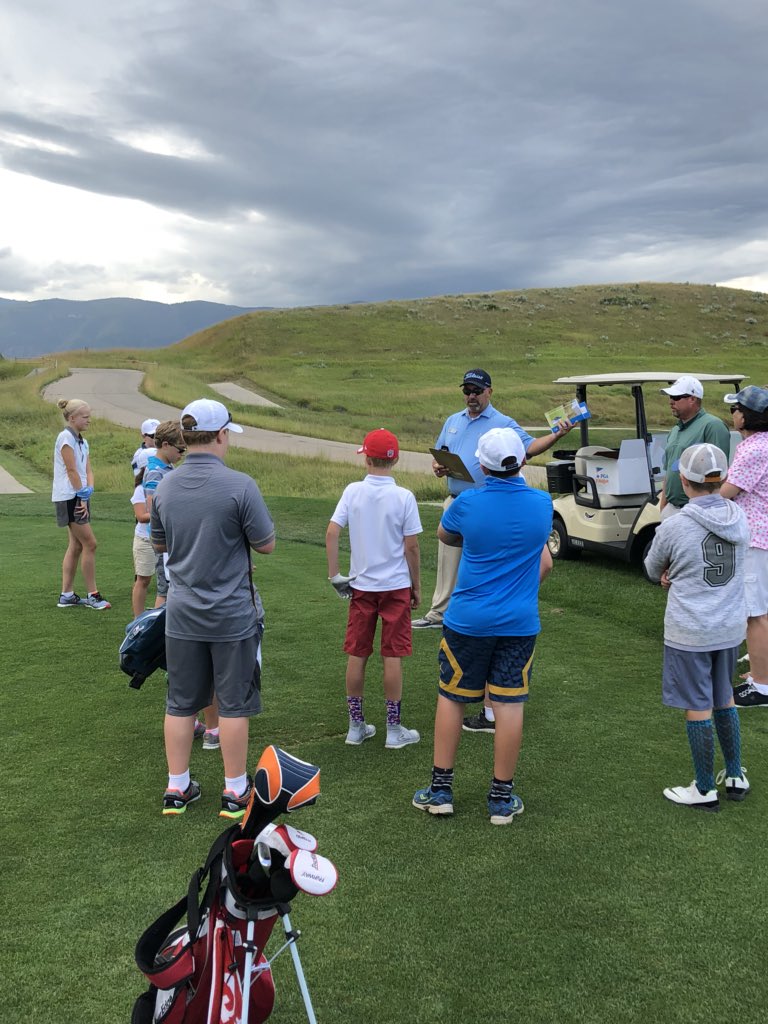 ThePowderHornWY's tweet image. Day 2 practice with our #PowderHorn @PGAjrLeague teams!  Getting ready for next weekend’s matches in Billings, MT. #GrowTheGame #juniorgolf