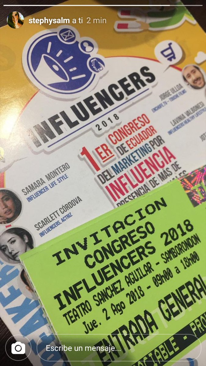vivebien_ecu's tweet photo. Todos invitados al #Congresodeinfluencers2018 
#chat #Allyouneedischat @radioi99 https://t.co/RtWKFRrAkz