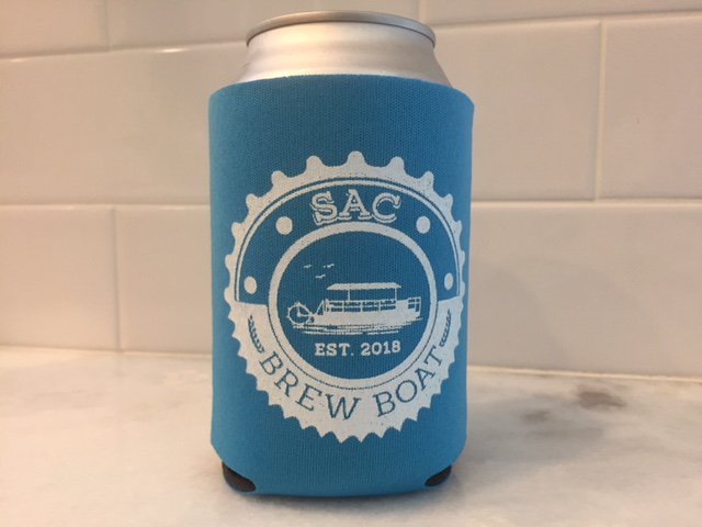 Don't look like a rookie when it's this hot out. Plan like a professional when you partake in drinking activities!  #sacbrewboat #swag #drinkpaddlerepeat #BeatTheHeat