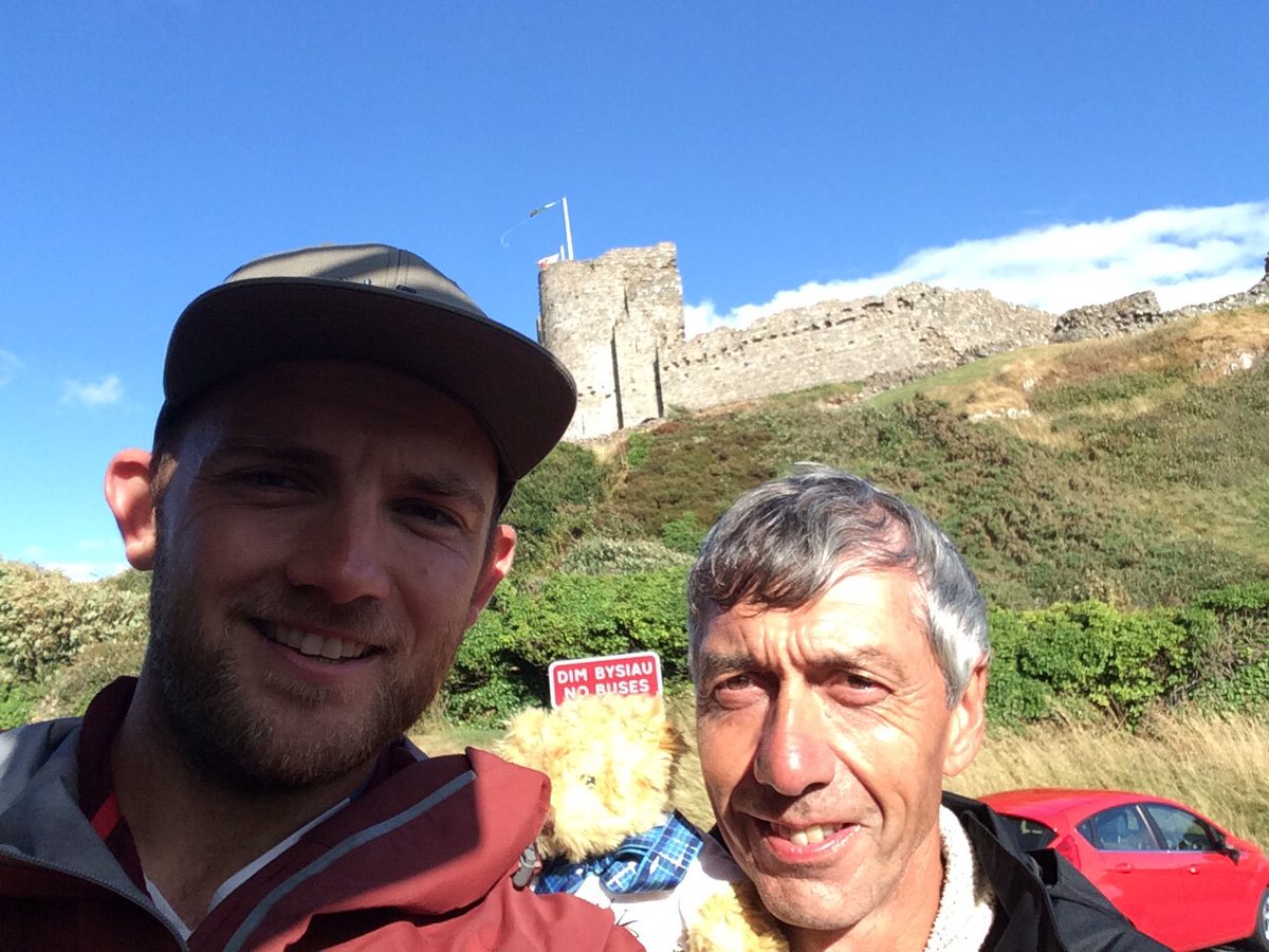 Day 6. The Scientist and I travelled at the Speed Of Sound across Yellow sand with The Hardest Part going Up and Up to Llanbedrog and then the Paradise Of Pwllheli. It has been The Adventure Of A Lifetime but my legs will have an Everglow. Last day’s last day tomorrow.