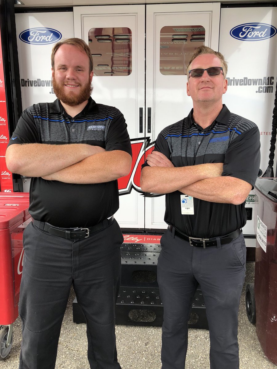 Today’s uniform with my man @rfrbb. <a href="/iowaspeedway/">Iowa Speedway</a>