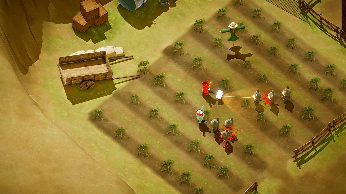 DimleTeam's tweet photo. #HanzPuppetguns
We are testing "Farm", "Forest" and "Crypt" locations in multiplayer mode!

#screenshotsaturday #indiegaming #indiedev #gamedev #dimle https://t.co/daY5L6MedP