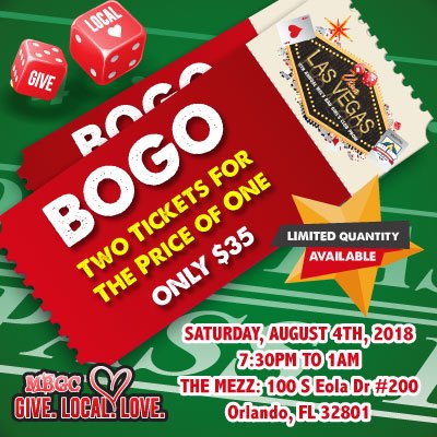 MelsBGC's tweet photo. BOGO Prom Tickets! Two Tickets For The Price of One - ONLY $35 - Offer valid until Sunday, July 29th at 11:59pm. *LIMITED QUANTITY AVAILABLE • ONLY $35
*OPEN BAR UPGRADE AVAILABLE*
https://t.co/DCItA9kj8f https://t.co/WXxYMU63IT