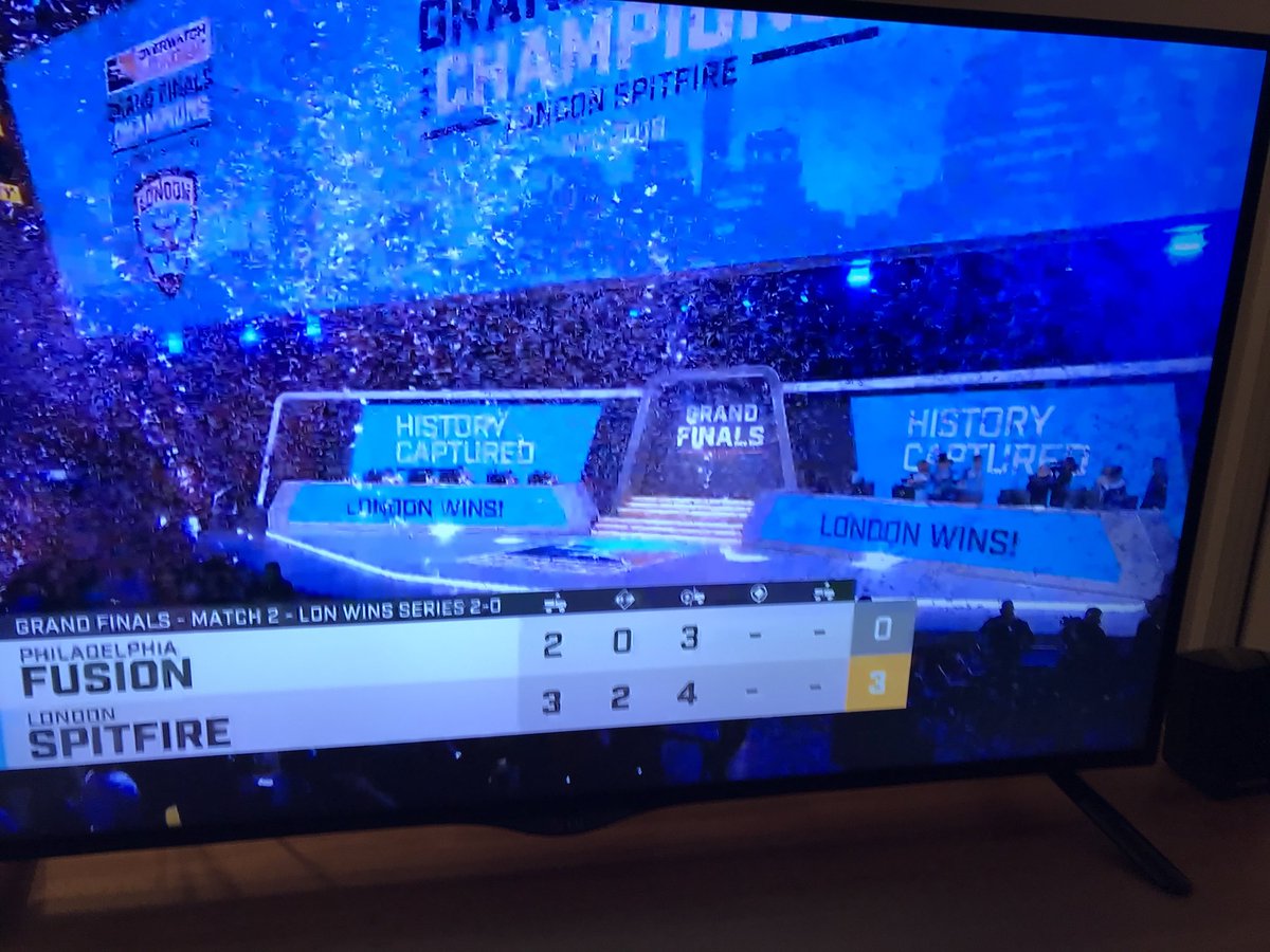 KharneUK's tweet image. THE LADS HAVE DONE IT  #TheFirstFinals #CaptureHistory @Spitfire @overwatchleague