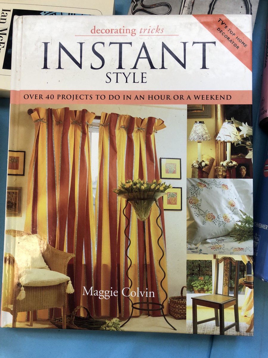PondsideAndy's tweet photo. This weeks featured modern read from the book exchange in Mablethorpe COOP ! Something to assist in uplifting the internal decor of the local community #mablethorpe #Lincolnshire #reading  #books #coop #interiordeaign https://t.co/bc6ao4lgdx