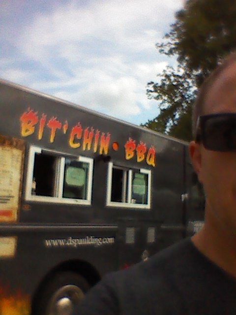 stoehr5's tweet photo. BBQ truck selfie #flcssummerselfie @ERTOlson https://t.co/Rh59nIF2k5