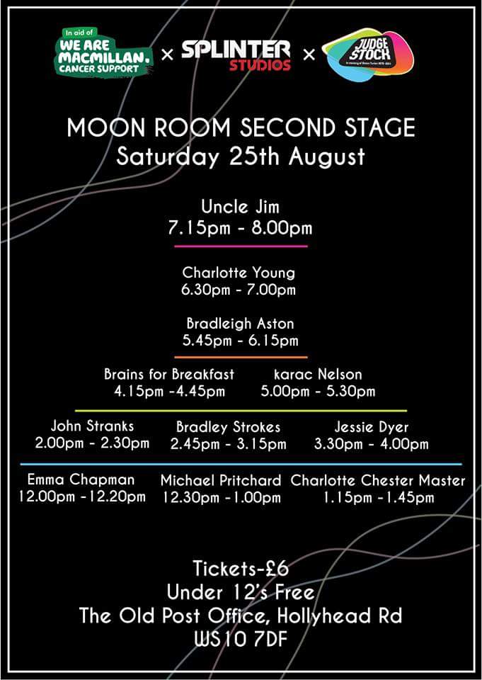 #judgestock #Macmillan #livemusic #charitymusicfestival