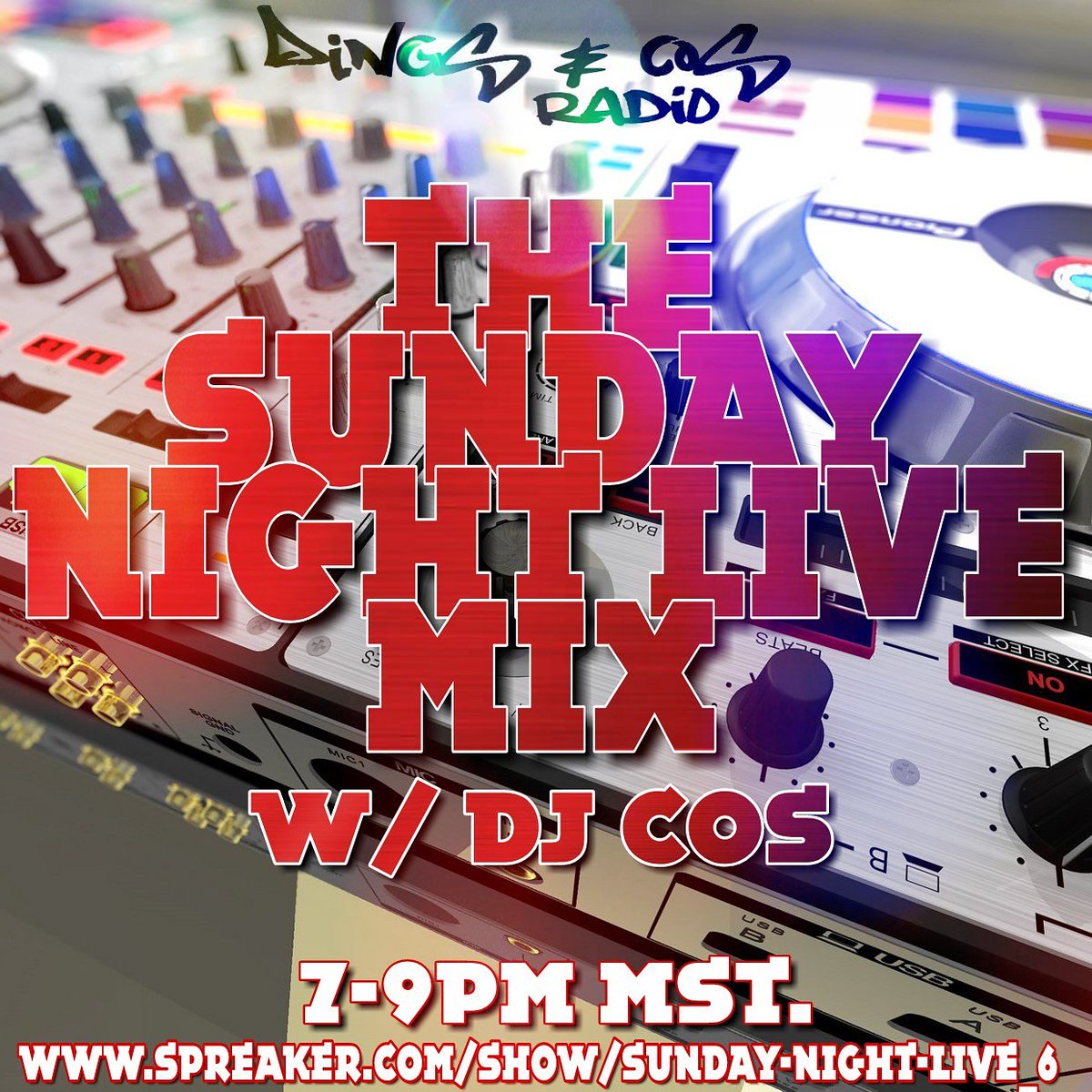 DingsNCosRadio's tweet photo. End ya weekend vibin with DJ COS on an all new SUNDAY NIGHT LIVE MIX. Tune in  and request a song! #dingsncosradio #SNLmix #undergroundhiphop #internetradio #cohiphop #djcos #djmix #rnbmusic https://t.co/nL7phSzigX