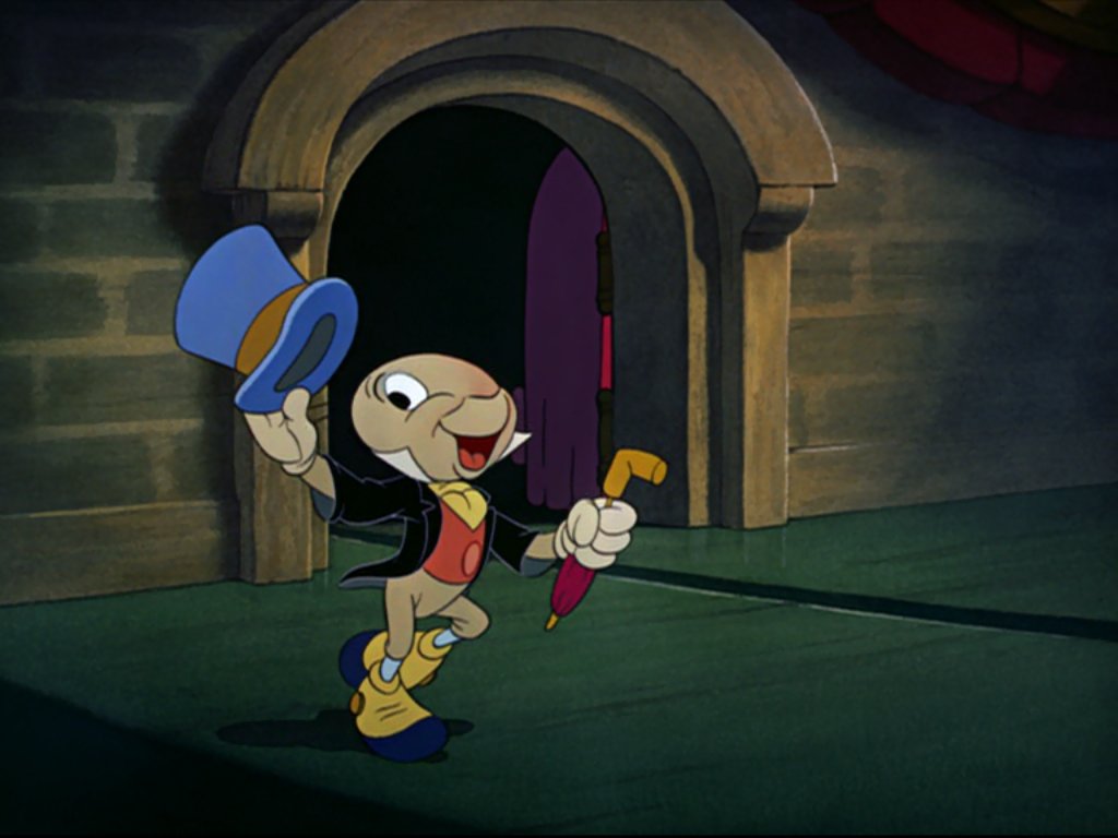 Jiminy Cricket appreciation Tweet.