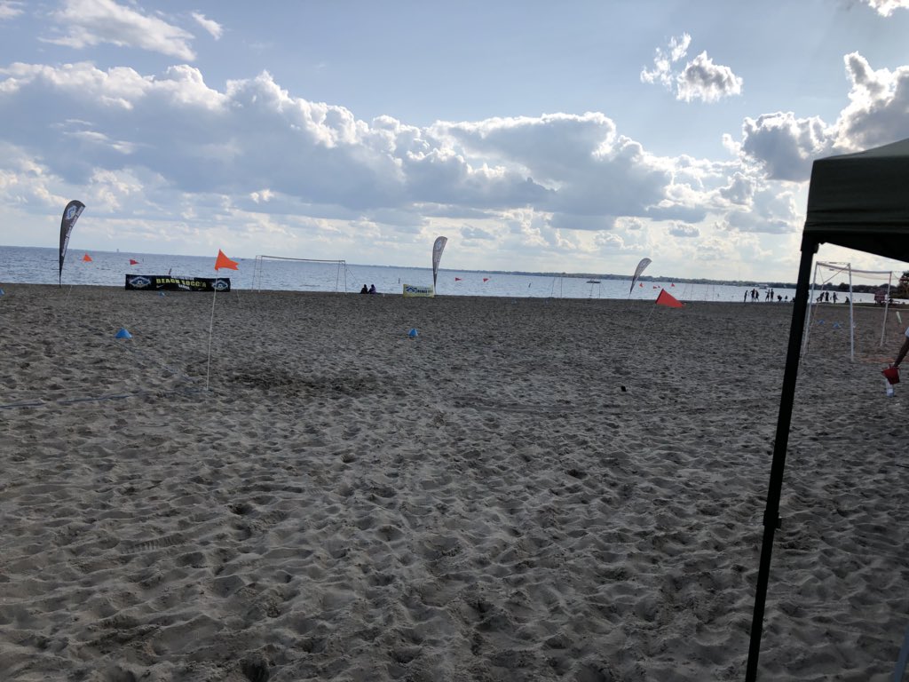 Girls dominated the beach - great day at soccer in the sand. Boys take the beach tomorrow!!! #SoccerintheSand