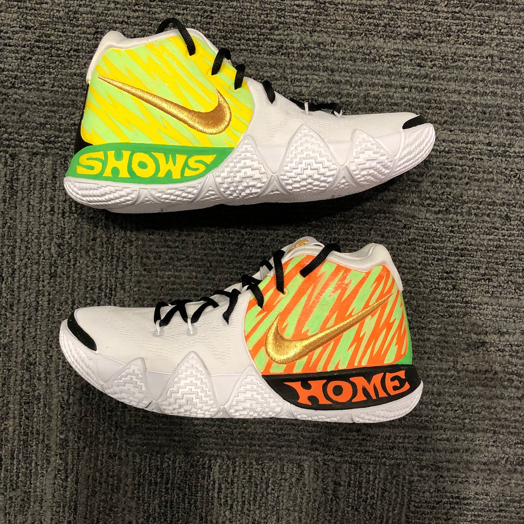 custom kyrie 4s