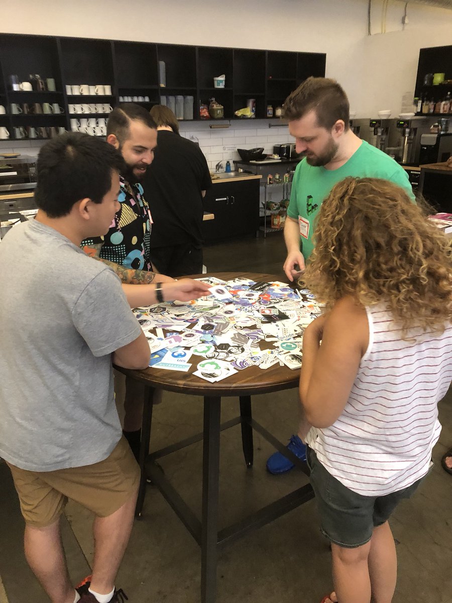 PDXnode's tweet photo. #nodebots day Portland is a wrap! Thanks @vacasa for hosting, @thejonanshow for speaking, @heroku for feeding, @WWCodePortland. For coorganizing, and everyone who came out and participated! https://t.co/lvfMmhydG7