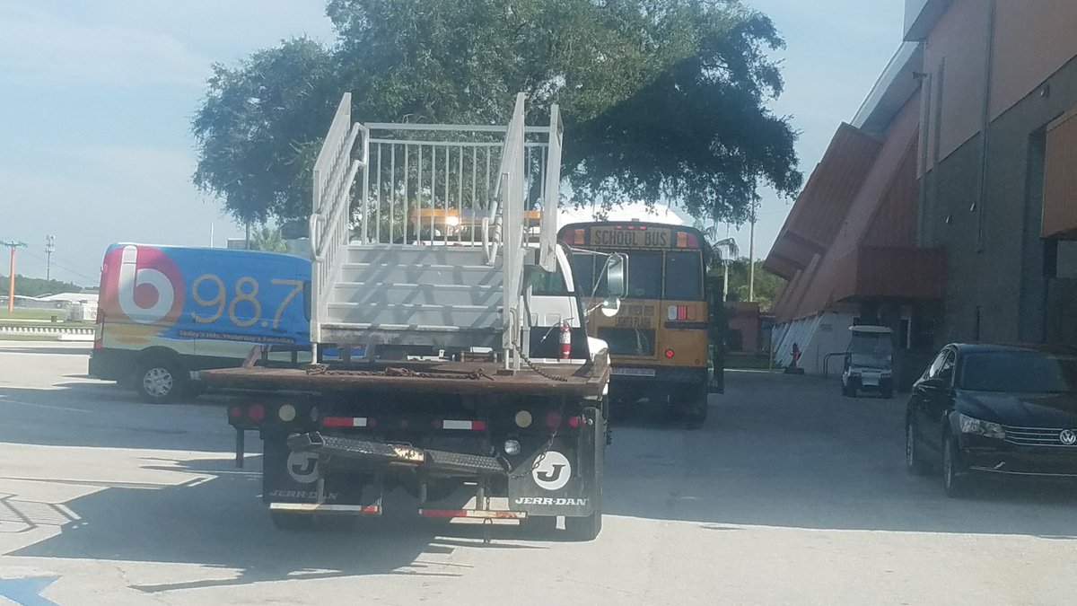hcpsschoolbus's tweet photo. Gearing up for the July 29th Kids Day @FLSTFairgrounds Ready to share school bus safety info to families prepping to go Back to School @HillsboroughSch https://t.co/FDIkarv6S1