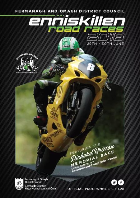 Chance to help us out and buy one of our first EDMCC Road Race Programmes. Produced by <a href="/gortreagh/">Gortreagh Printing</a>..still available online RT please!? <a href="/arai_ni/">ARAI IRELAND</a> <a href="/roadracingdaily/">Road Racing Daily</a>
<a href="/Official_RRI/">Road Racing Ireland</a> <a href="/Lee_johnston13/">Lee Johnston</a> <a href="/SharonComiskey/">Sharon Comiskey 🌍👨‍👩‍👧🐕‍🦺🦮🦮</a> <a href="/tinkerbell0164/">anny ramsey</a> <a href="/fermanaghomagh/">Fermanagh & Omagh District Council</a> <a href="/enniskillenBID/">Enniskillen BID</a> enniskillenroadraces.co.uk/buy-a-programme