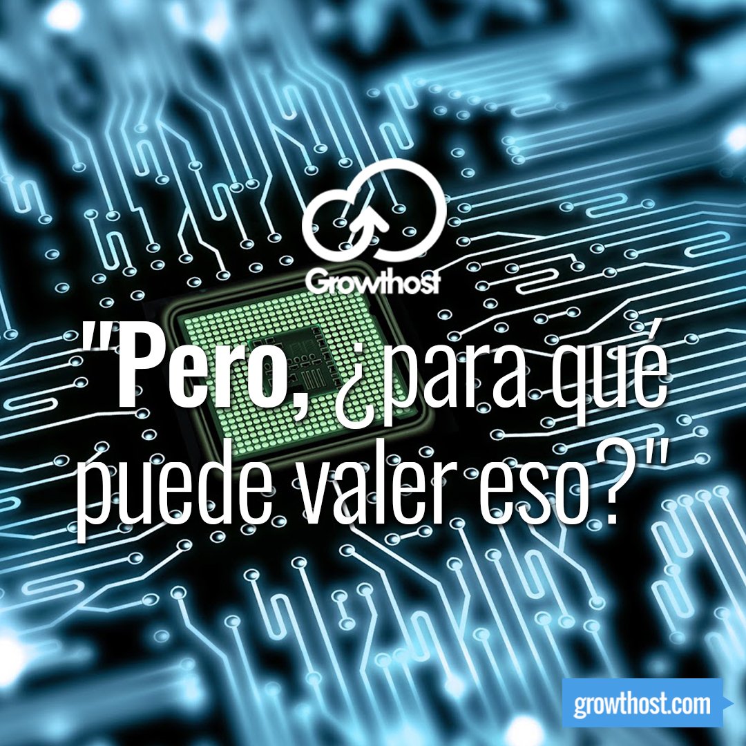 growthost's tweet photo. Dicho por un ingeniero en la división de sistemas informáticos avanzados de IBM, hablando sobre los microchips, en 1968. Nunca abandonemos nuestros sueños y trabajemos duro por lo que queremos 💪
.
.
.
#Growthost #Hospedajeweb #Internet #Tecnología #Dominios #Quotes https://t.co/SAW9PVy2hf