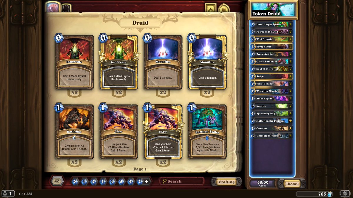 Rone Nielsen (@enorihs) on Twitter photo Climbed 1500 -> 300 going 22-7 with token druid the last 2 days, the deck beats most decks right now and is only really unfavoured against evenlock. <a href="/HSProDecks/">HS Pro Deck Feed</a> Climbed 1500 -> 300 going 22-7 with token druid the last 2 days, the deck beats most decks right now and is only really unfavoured against evenlock. <a href="/HSProDecks/">HS Pro Deck Feed</a>