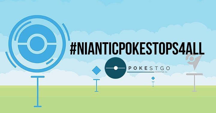 pokestgo's tweet photo. Pokestgo apoya el movimiento #NianticPokestops4All iniciado por @Keibron en Redes Sociales. Este pretende visibilizar el problema de los jugadores rurales, de localidades alejadas o de ciudades con ausencia de Pokeparadas y Gimnasios. Súmate usando el hashtag para generar apoyo. https://t.co/9ReJzjZVAi
