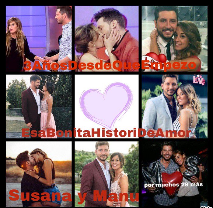 cfmanuysusana29's tweet photo. Seguimos sumando otro #29Mas y ya son #3Años desde que empezó esa #GranHistoriaDeAmor 💘 @susanamegan_  @Manu_LB_  💕💕 https://t.co/4qFpo28uMD