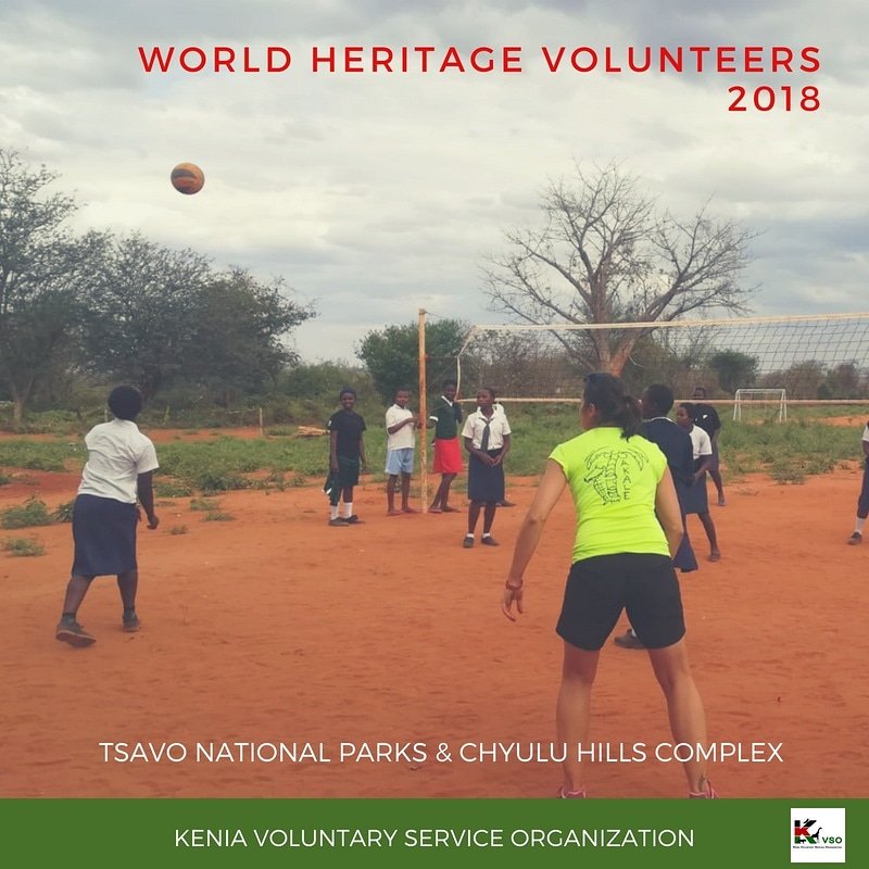 Day 14 of the WVH Tsavo camp 2018
Sharing the last moments together for this last day of the World Heritage Volunteers camp in Tsavo National Parks.
#kvsokenya
#ccivs #unesco
#kenyawildlifeservice