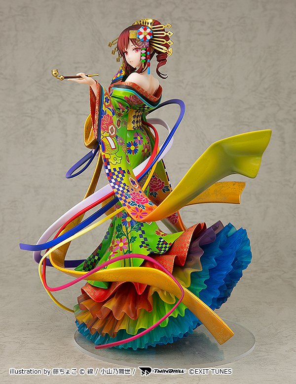 彩色原型初展示／ 「重音テト 吉原ラメントVer.」 #重音テト #ツイン