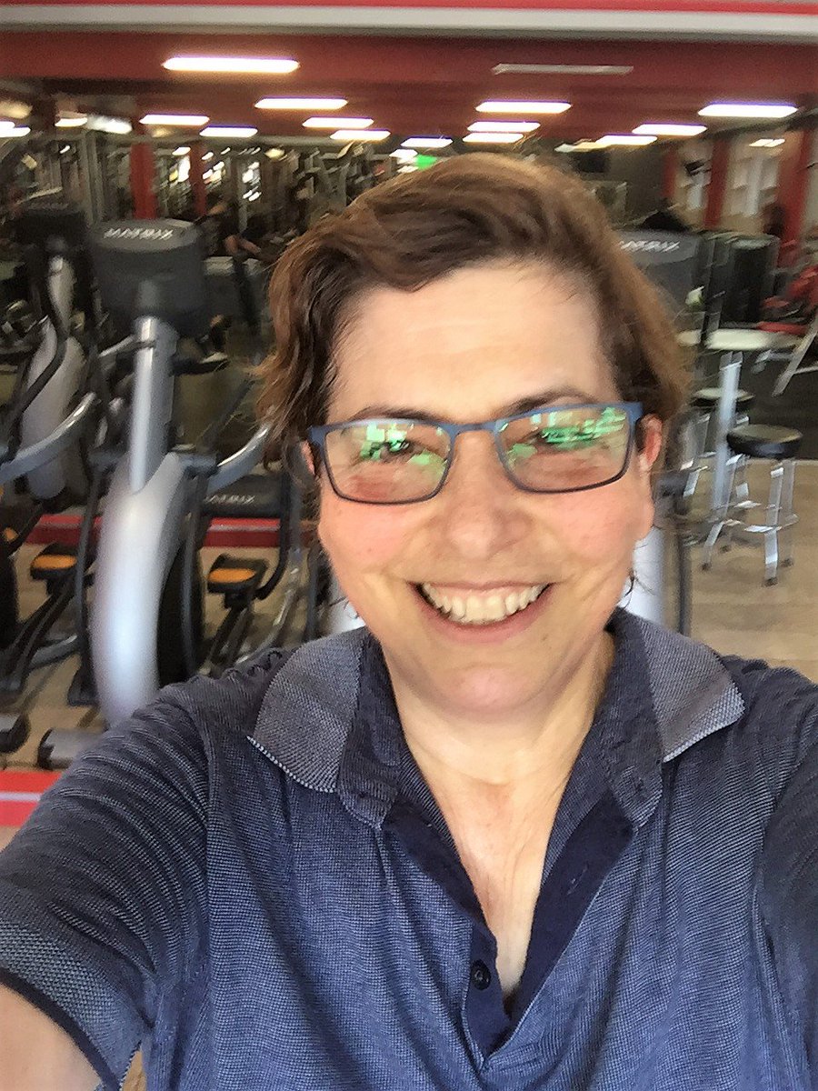 AnastasiaSMihai's tweet photo. @willsuh76 @fischman_david @CircAHA @American_Heart @exerciseworks @BethFratesMD @DrMarthaGulati @mmamas1973 @Claudia37Cleo @VietHeartPA @CardioIAN @bes502 @DocSavageTJU @Heartdoc530 For me #LaughterIsMedicine but inspired by @fischman_david @harris_1961 & I managed to get to gym today for #ExerciseIsMed & our #resistance training after treadmill walking session
#HappyWeekend everyone 👋👋#OneLife #Friendship 🤗❤️ https://t.co/R58KzEIOHK