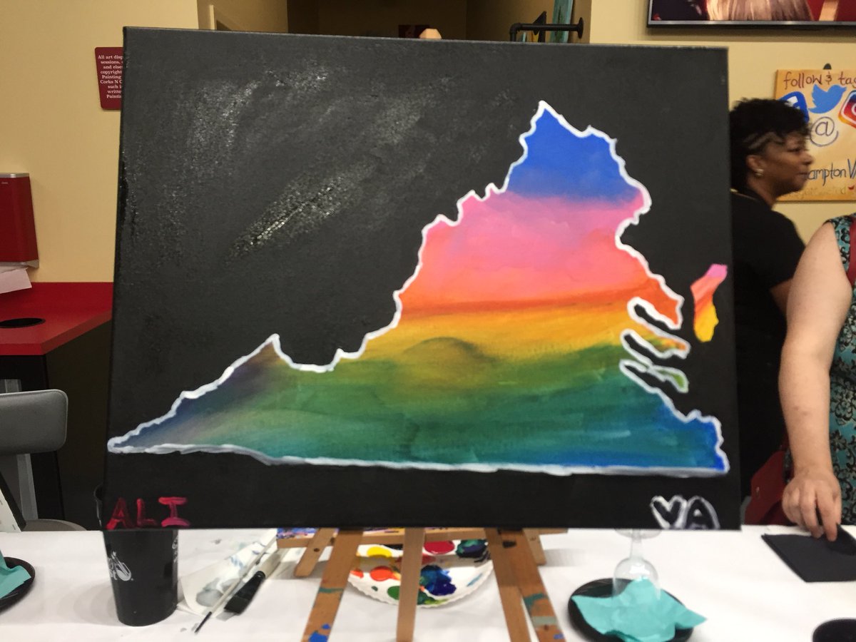 MsInsley's tweet image. The finished product! Virginia Sunset at #letsgettwisted