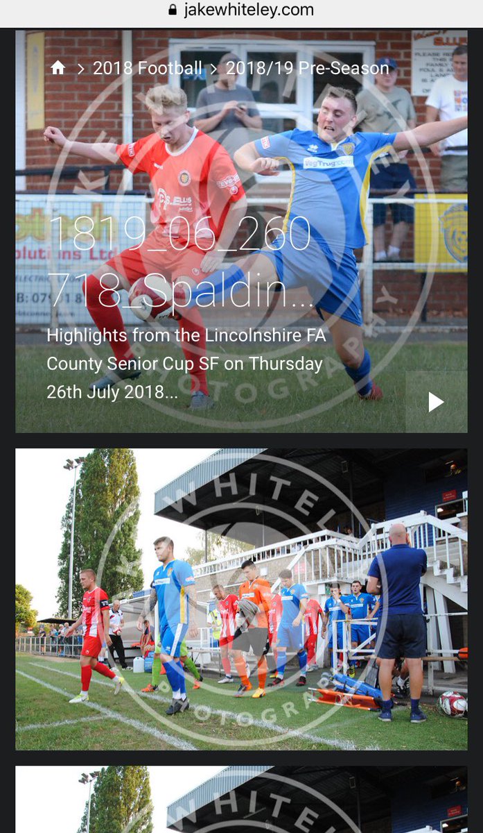thejakewhiteley's tweet photo. 1/2: Tad later than planned but full set of photo-highlights from @SpaldingUnited v @StamfordAFC1896 (#LincsFA #CountyCupSF, 26/7) are now online - follow website-link embedded in my Profile! πππ»π https://t.co/PiCKR2rsYV