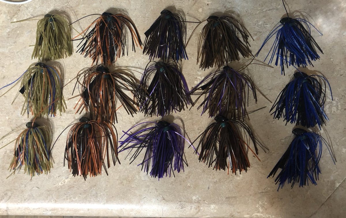 LimbaughZayne's tweet photo. I am selling custom handmade jigs 
1 for $4 or 10 for $35 DM me if you are interested‼️ https://t.co/NGWXN27tWj