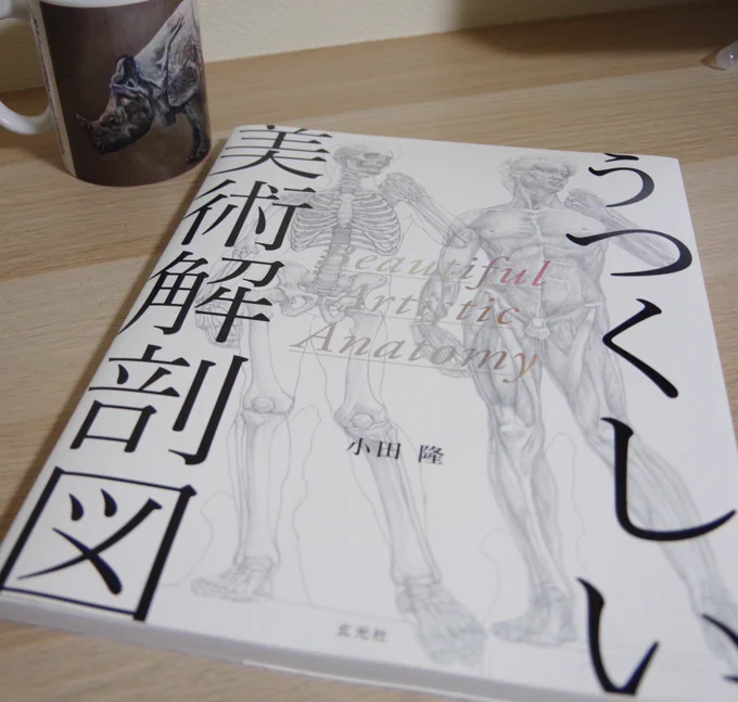 学習用というより飾って時々パラパラ見ながら「ヘェ〜」とか「ほぇ〜」って気軽に楽しめる本が届きました。小田隆さん の「うつくしい美術解剖学」良い印刷なので細部まで見て楽しめます。アマゾンで発売中→… 