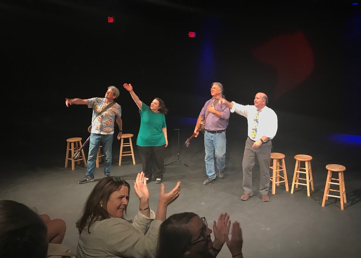 FreeRangeWeasel's tweet photo. Well THAT was fun! Thanks to everyone who came out to our show last night. Stay tuned for our August and September dates! #freerangeweasels https://t.co/b4ApiOMKEo